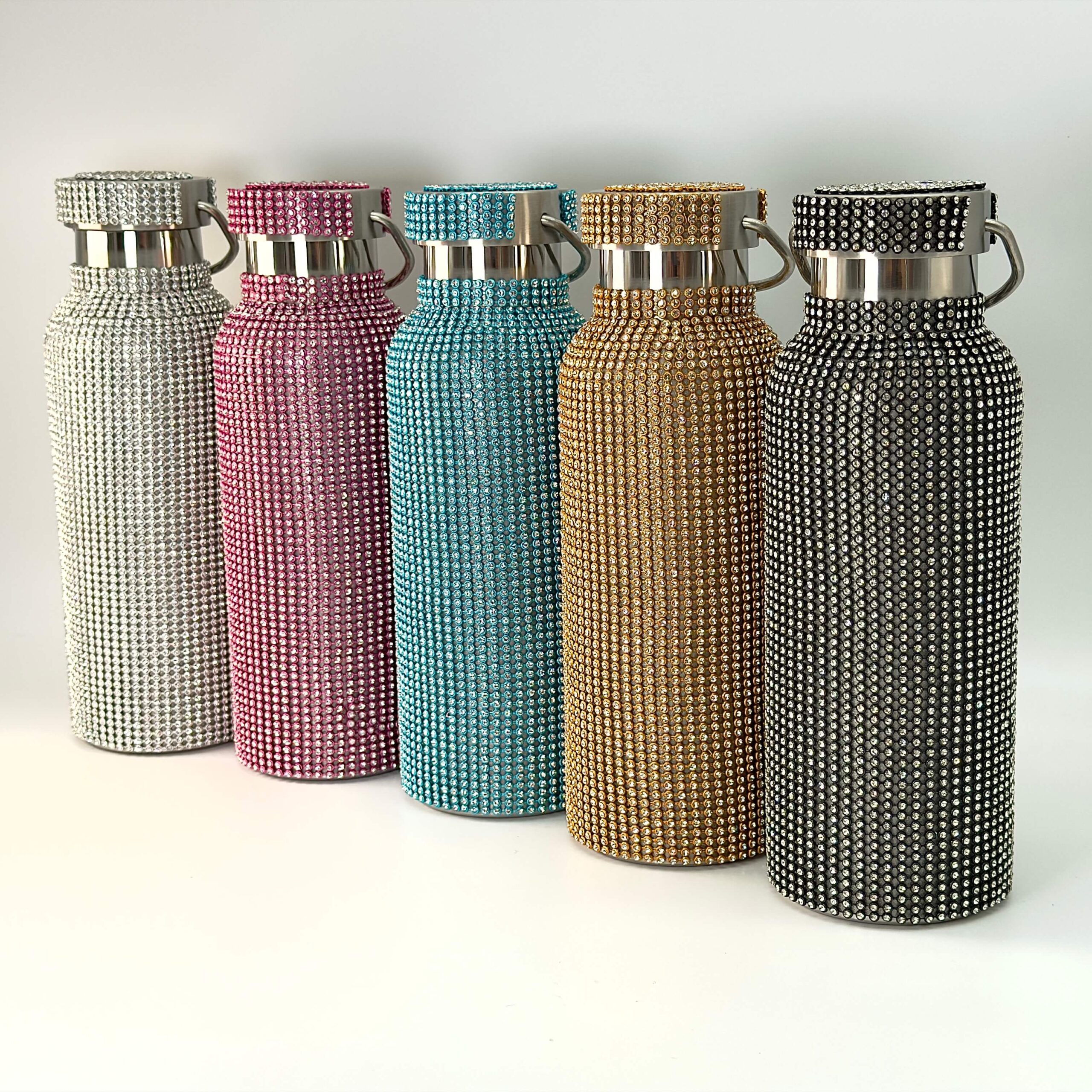 Termodrikkedunk Samling på hvid baggrund