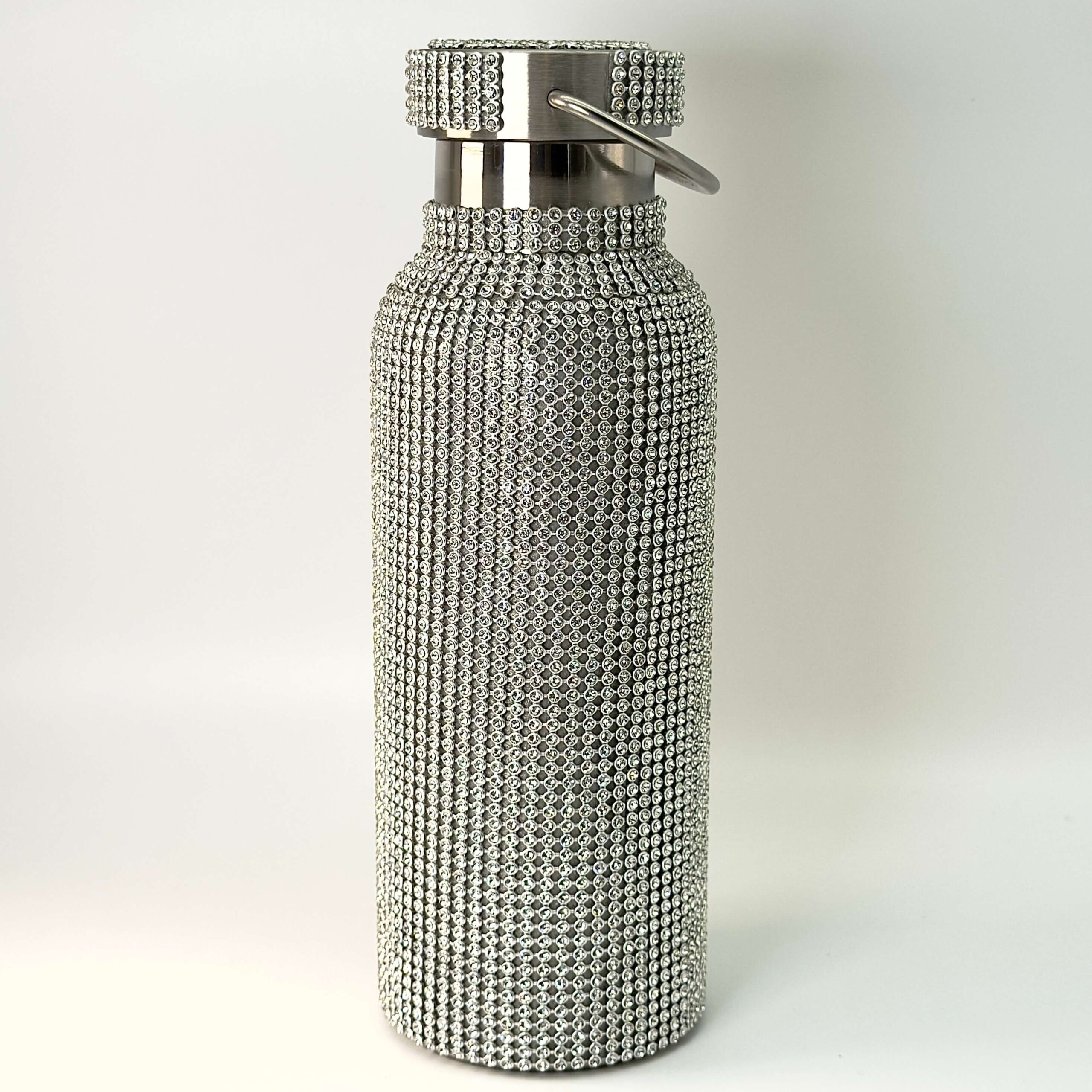 Termodrikkedunk Sølv på hvid baggrund