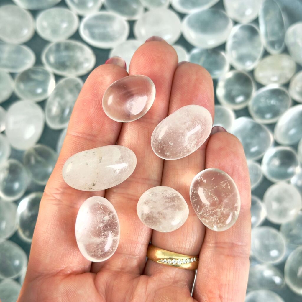 Sådan vælger du din første krystal 3 Bjergkrystal Lommesten Samling 3