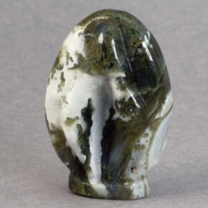 Krystal Vagina 4,5 cm sten agat mos