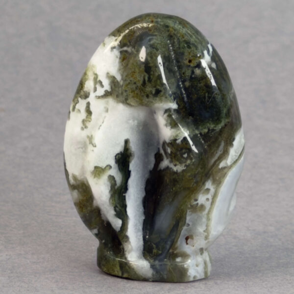 Krystal Vagina 4,5 cm sten agat mos