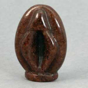 Krystal Vagina 4,5 cm sten jordbærkvarts