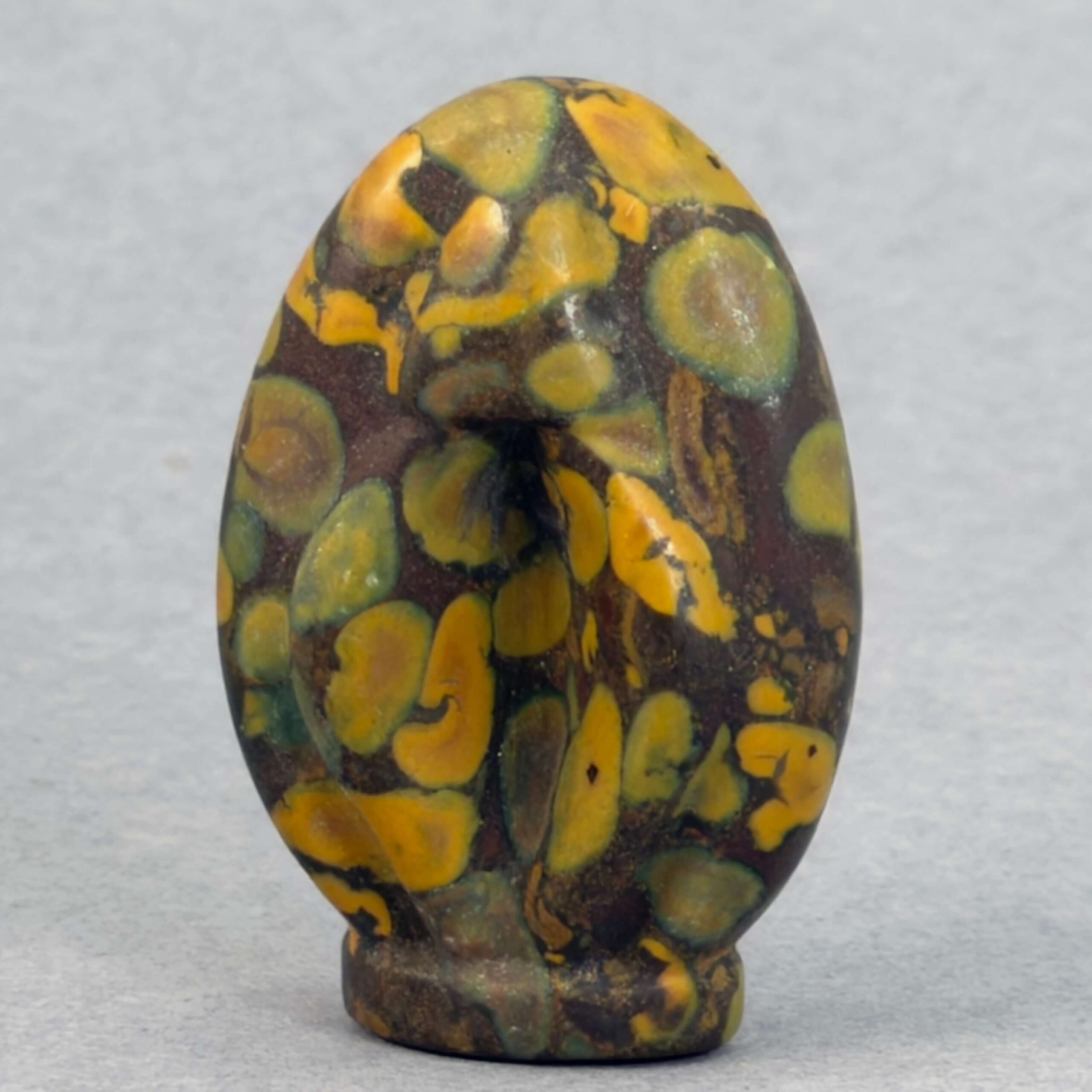 Krystal Vagina 4,5 cm sten leopardskin