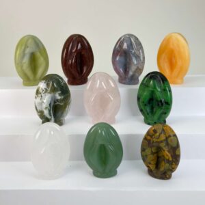 Krystal Vagina 4,5 cm sten oversigtsbillede