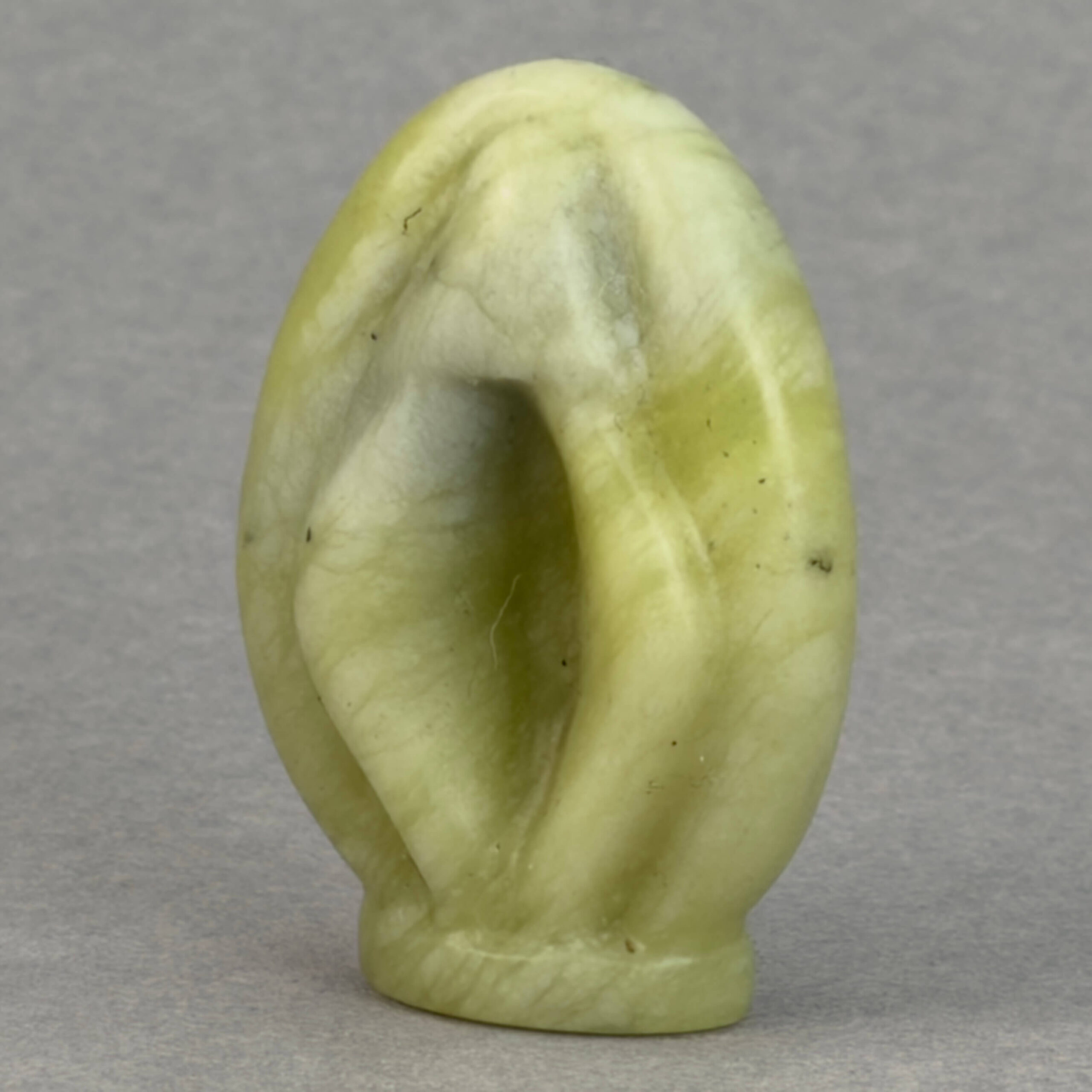 Krystal Vagina 4,5 cm sten serpentin