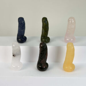 Krystal penis 4 cm sten oversigtsbillede