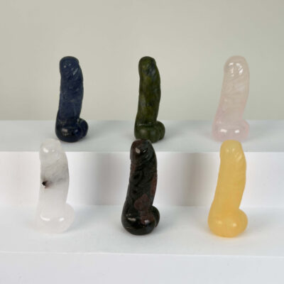 Krystal penis 4 cm sten oversigtsbillede