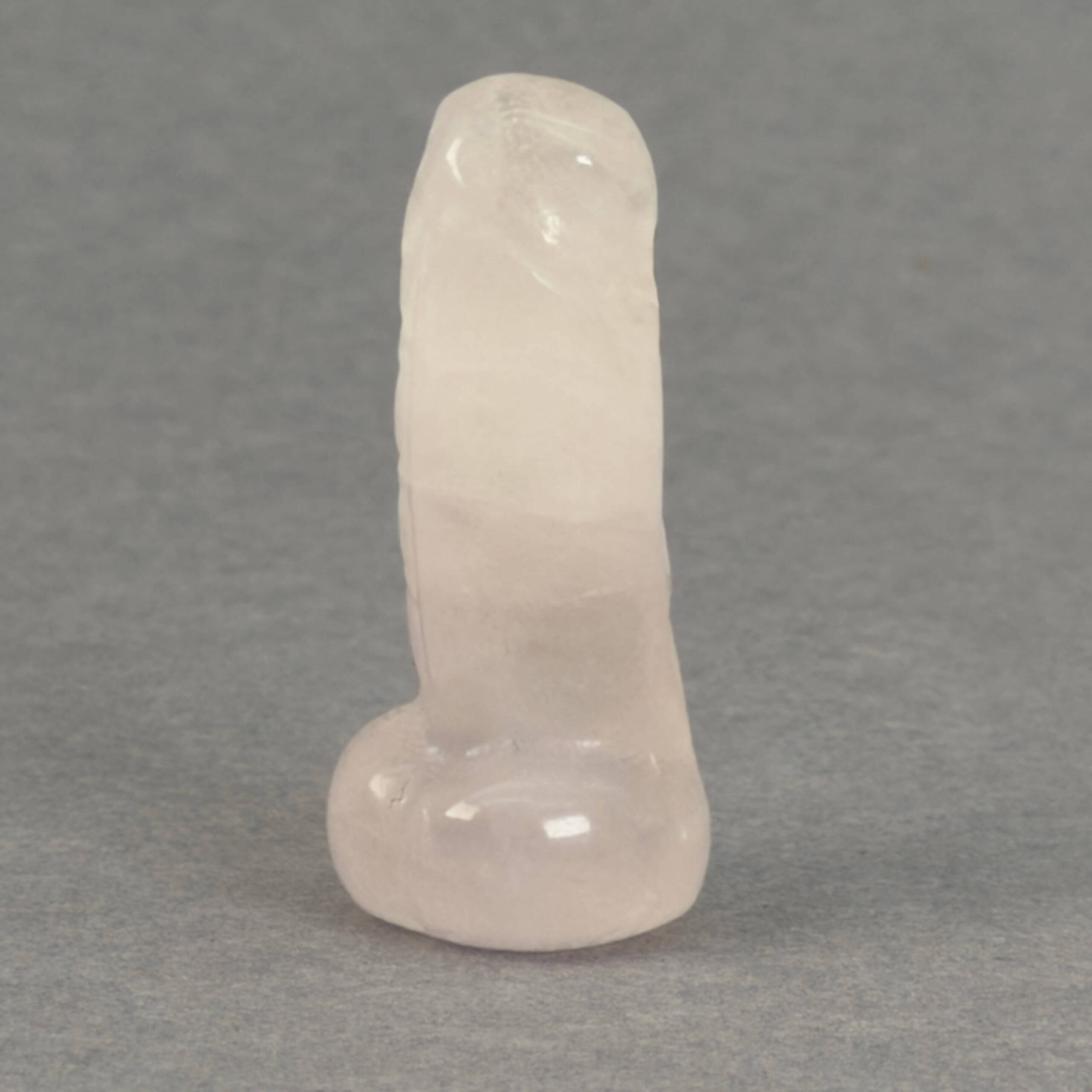Krystal penis 4 cm sten rosakvarts