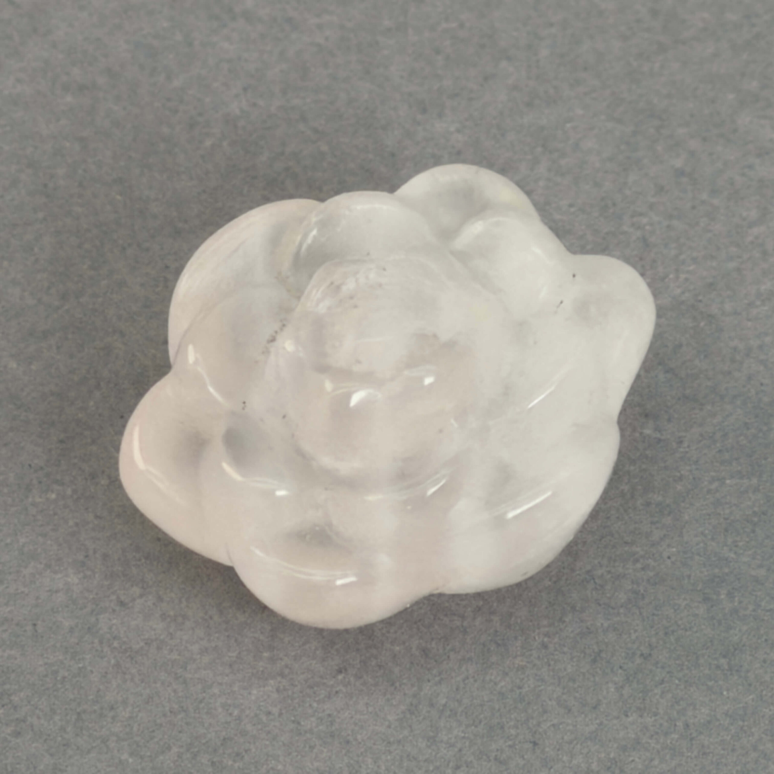 krystal blomst 3 cm sten rosakvarts