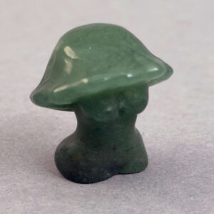 krystal skovnymfe svamp 3 cm sten aventurin