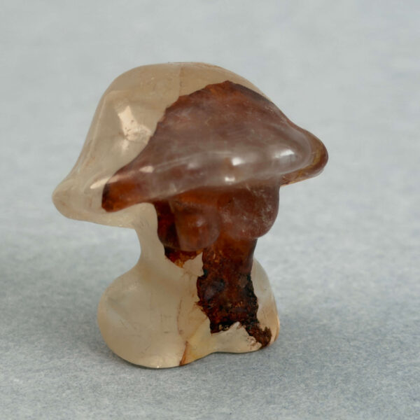 krystal skovnymfe svamp 3 cm sten bjergkrystal med inklusioner