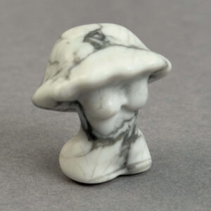 krystal skovnymfe svamp 3 cm sten howlit