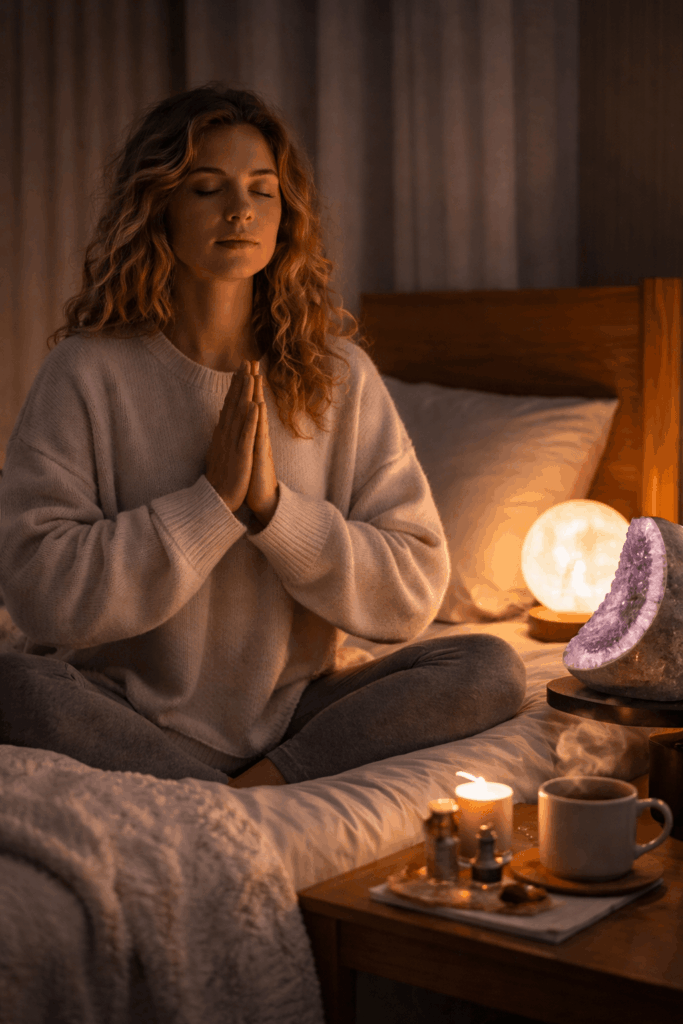 Krystaller mod søvn 8 Krystaller mod søvn kan mindske søvnløshed og bringe ro på dit sind og din krop, så du kan hvile og slappe af