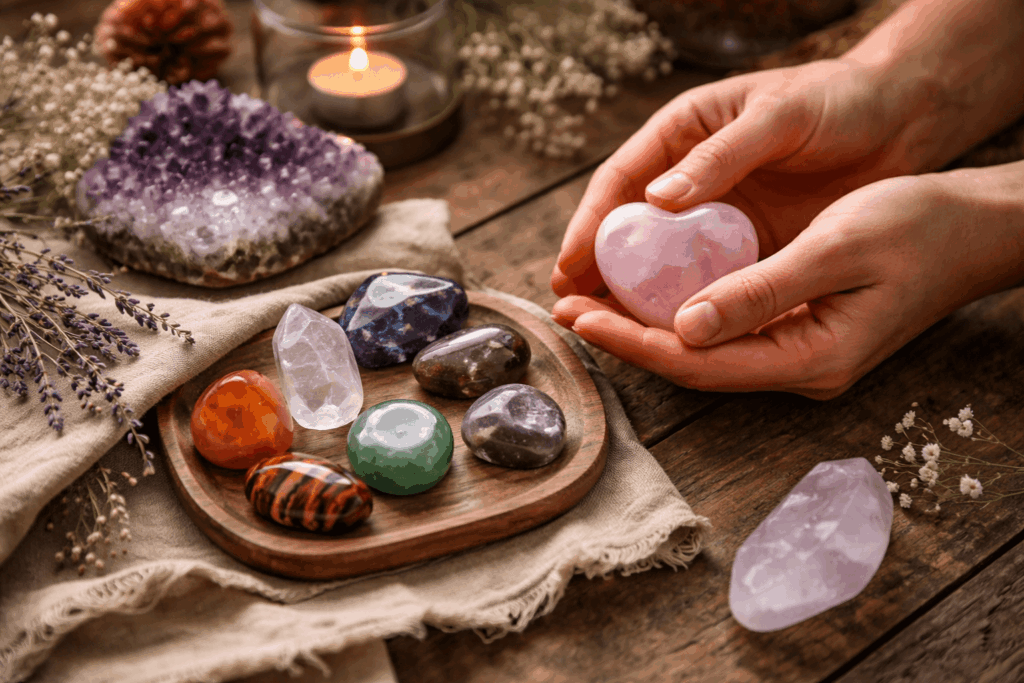 Sådan vælger du din første krystal 4 Guiden: Sådan vælger du din første krystal giver dig nogle enkle trin til at finde din første krystal