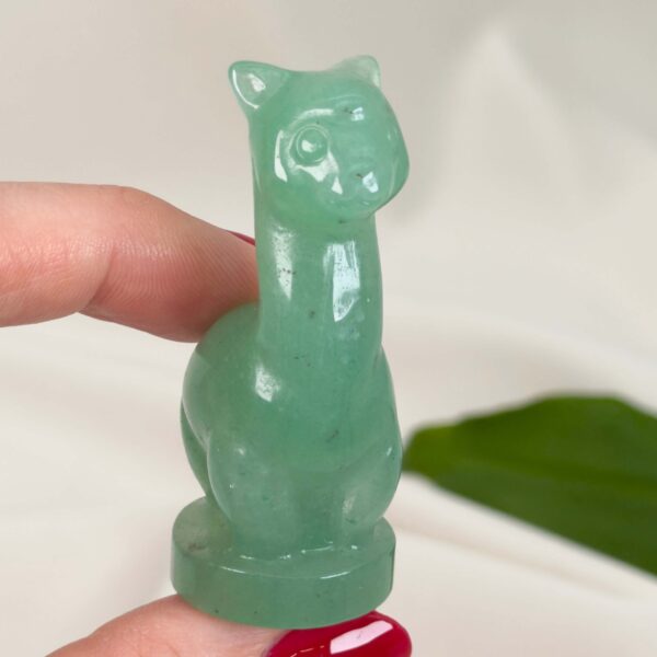 Krystal alpaca der symboliserer ro, tryghed og blid energi perfekt som en kærlig påmindelse om nærvær og indre balance