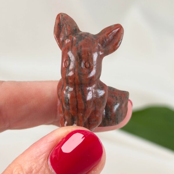 Skøn lille krystal figur som bidrager med glæde og kærlighed til din hverdag