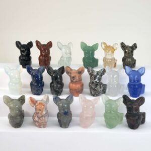 Skøn lille krystal figur som bidrager med glæde og kærlighed til din hverdag