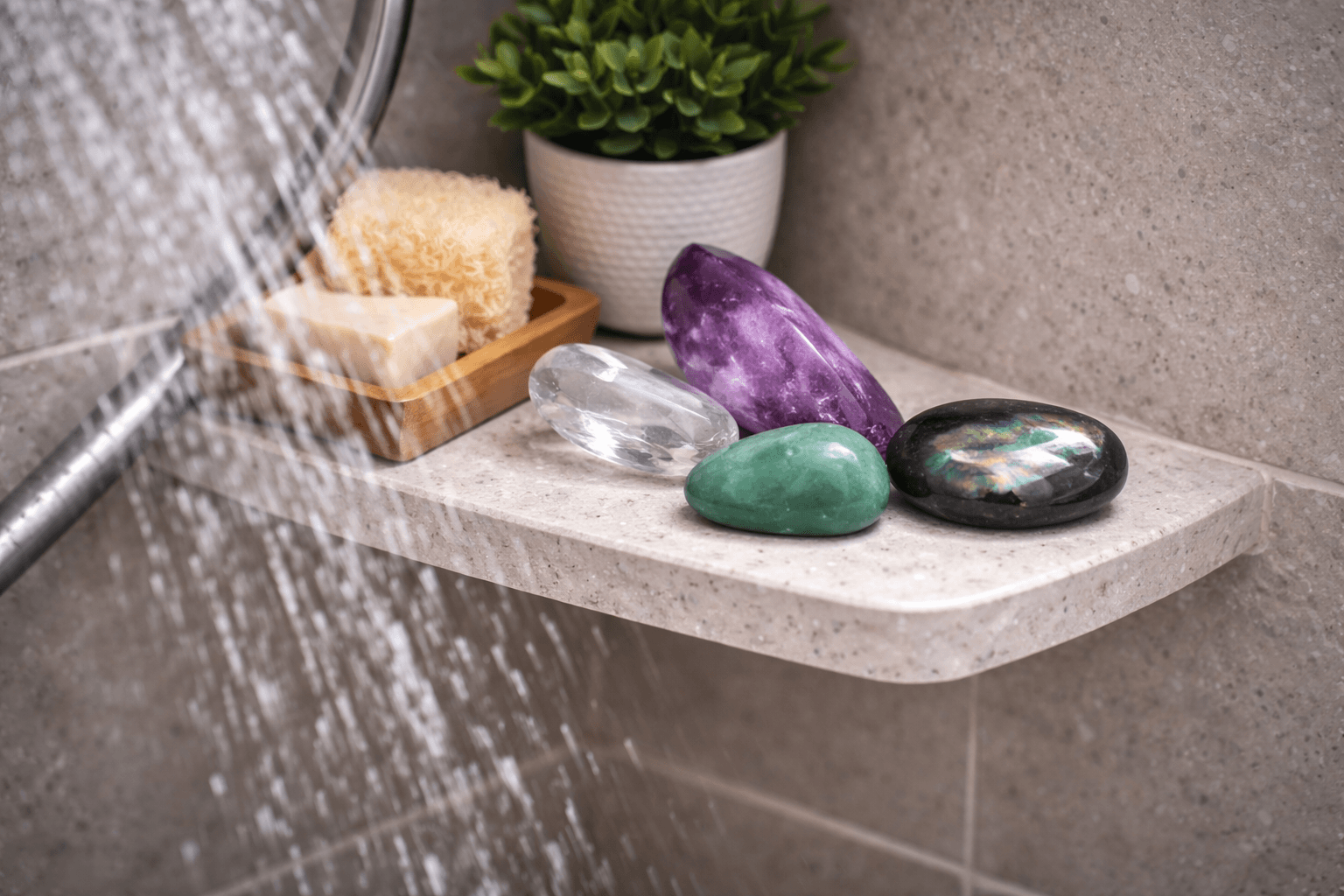 Kan krystaller ligge i vand og hvilke kan ikke? Find svaret i vores blogindlæg