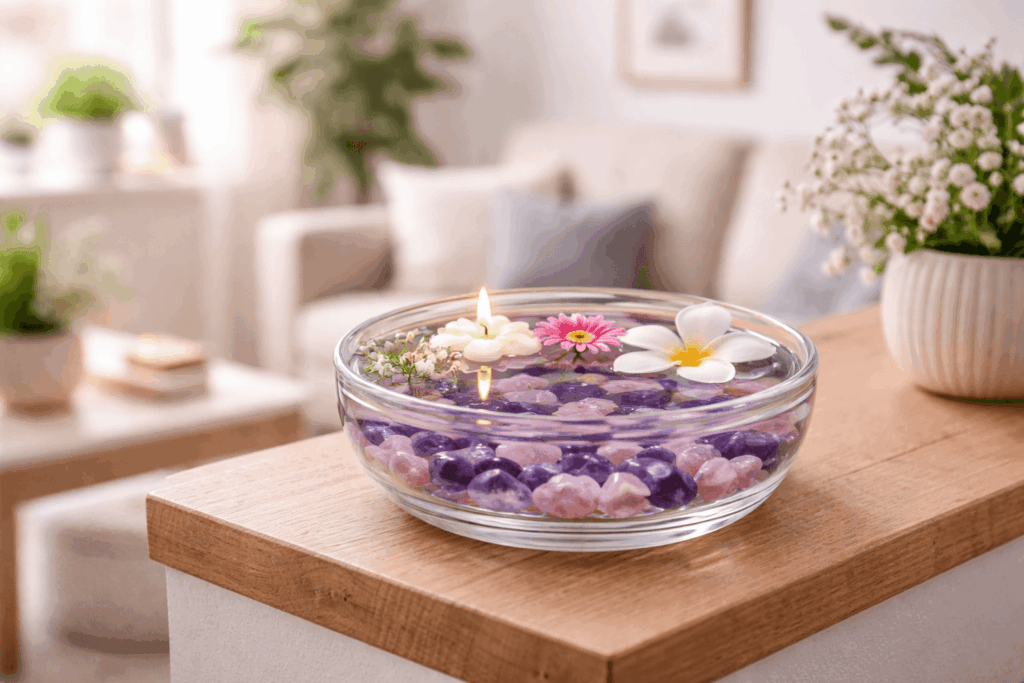 Kan krystaller ligge i vand? 1 Krystaller i skaal