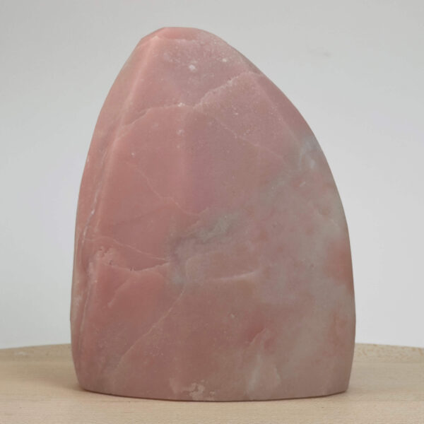 Pink Opal vulva figur med blød rosa farve