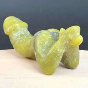 Gul Serpentin Penis i varme gule nuancer med energi for livskraft, selvtillid, motivation, indre styrke og personlig udvikling.